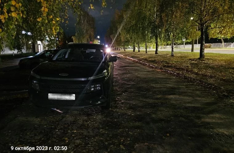 В Татарстане иномарка переехала лежащего посреди дороги мужчину