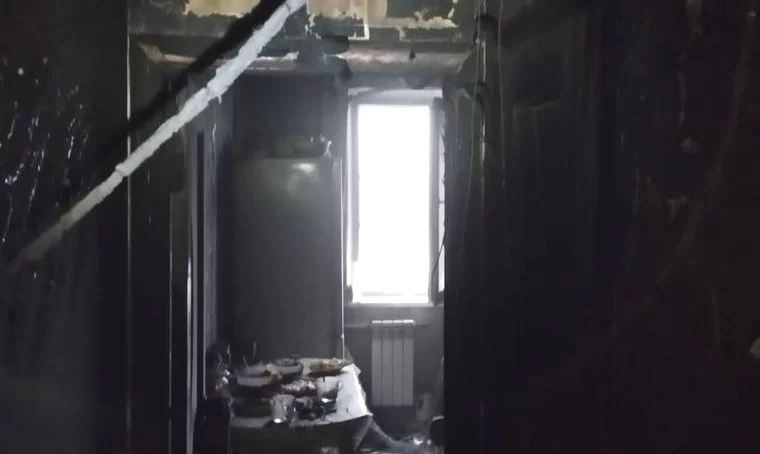 В Челнах родители спасли из горящей квартиры 10-месячного малыша
