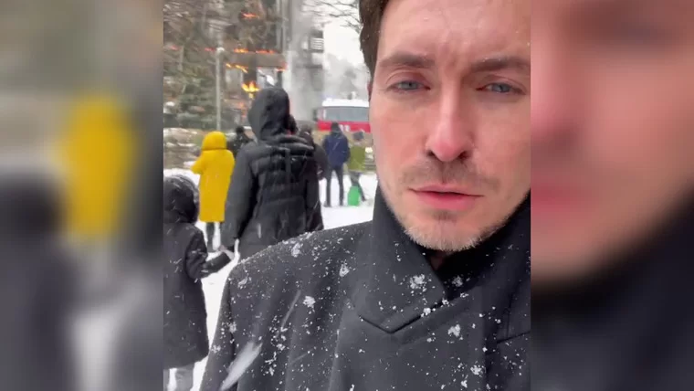 Российский стилист Алексей Сухарев спасся из горящего отеля в Челнах