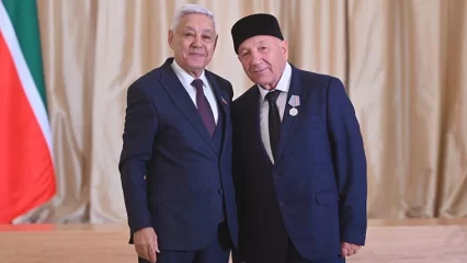 Уроженец Нижнекамска Алмаз Хамзин награжден медалью «За доблестный труд» - НТР 24