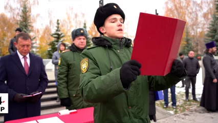 В Нижнекамске 50 воспитанников кадетского корпуса произнесли клятву - НТР 24