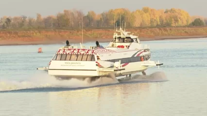 Из Татарстана в Чувашию запустят пробный рейс на «Метеоре–2020» - НТР 24