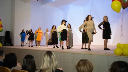 В Нижнекамске концертом и модным дефиле отметили День беременных - НТР 24