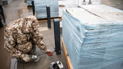 В Нижнекамске на бульваре Баки Урманче установили ограничители для авто - НТР 24