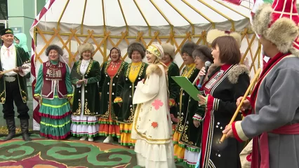 Башкиры Нижнекамска отметили национальный праздник урожая Сумбуля