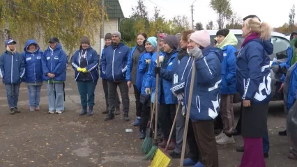 Жители села Большое Афанасово вышли на субботник - НТР 24