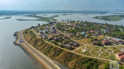 Власти Татарстана утвердили границы острова Свияжск - НТР 24