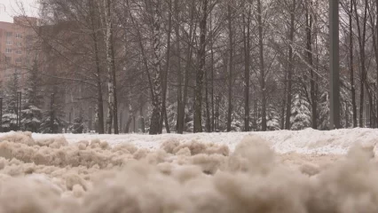 В Татарстане во вторник прогнозируется мокрый снег и туман