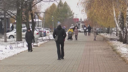 В Татарстане неделя начнется с мокрого снега и гололеда