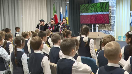 В Нижнекамске прошло посвящение в «Орлята России» - НТР 24