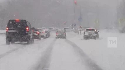 В Татарстане объявлено штормовое предупреждение о снегопаде и ледяном дожде 22 ноября