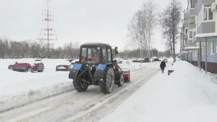 Жителям Нижнекамска напомнили номера горячих линий по уборке снега