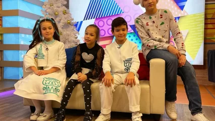 Девочка из Татарстана посетила телеканал «Шаян ТВ» благодаря «Елке желаний» - НТР 24