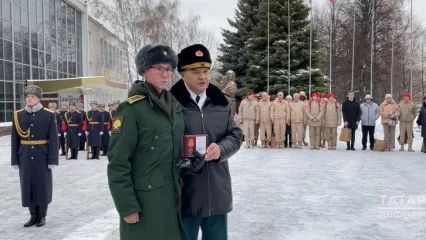 В Казань съехались юнармейцы со всего Татарстана на республиканский слёт - НТР 24