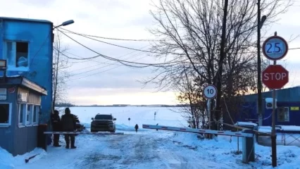 В Татарстане возобновила работу ледовая переправа Зеленодольск – Нижние Вязовые - НТР 24