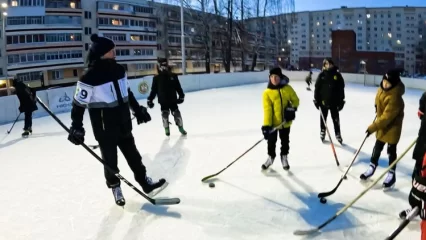 Более 50 дворовых команд Нижнекамска примут участие в хоккейном турнире «Золотая шайба»