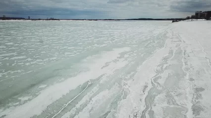 На переправе Аракчино-Верхний Услон запустили судно на воздушной подушке - НТР 24