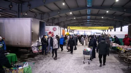 В Татарстане из-за морозов отменили сельхозярмарки - НТР 24