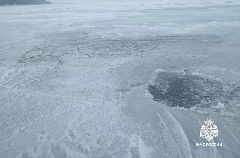 В Татарстане рыбак провалился под лёд и утонул