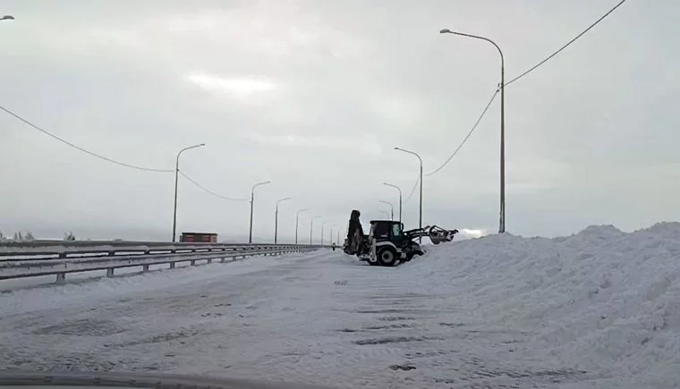 На трассе М-12 высвобождены из снежного плена все машины