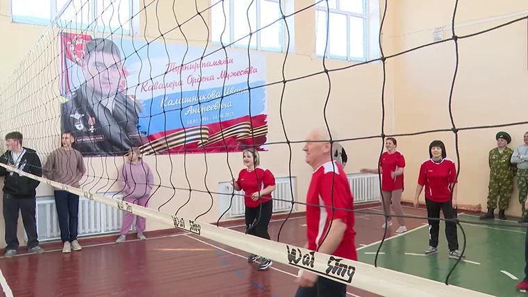 В Нижнекамском районе прошел турнир по волейболу памяти погибшего участника СВО