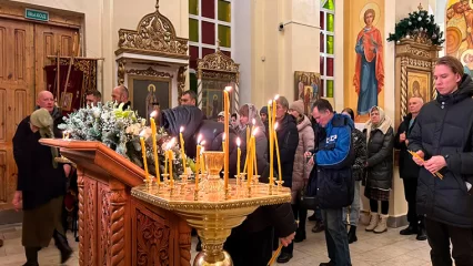 В Нижнекамске на Рождество Христово прошёл крестный ход