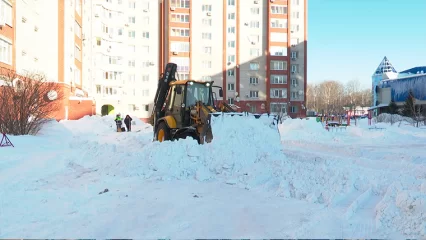 Нижнекамск планируют привести в порядок после снегопадов в течение недели