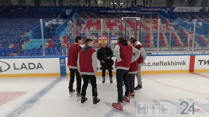 В Нижнекамске для студентов вузов и ссузов впервые прошла ледовая эстафета - НТР 24