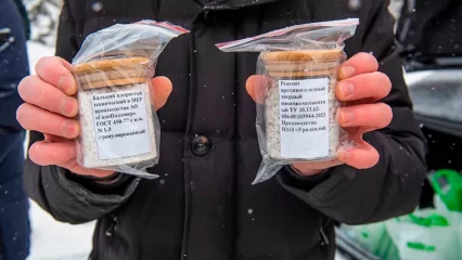 В Нижнекамске на дорогах планируют использовать новые противогололедные реагенты - НТР 24