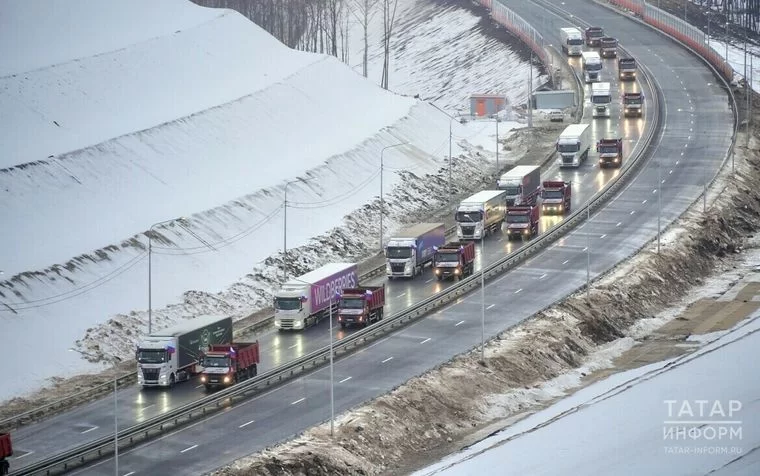 В Татарстане снято ограничение движения, введенное из-за метели