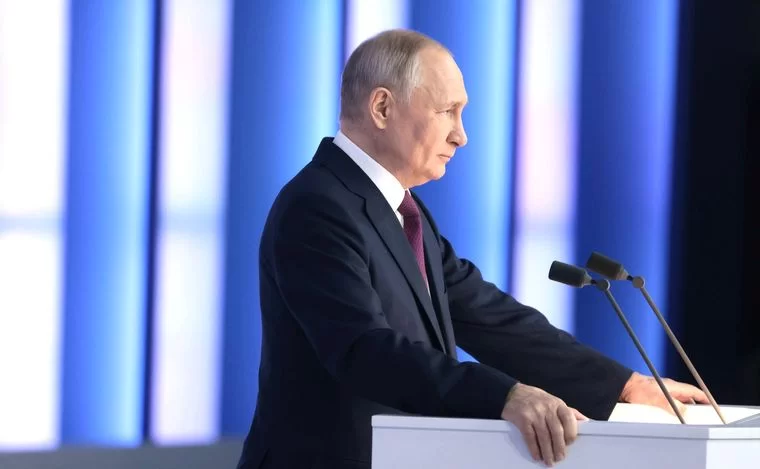 В Нижнекамске на большом экране покажут послание Владимира Путина Федеральному собранию