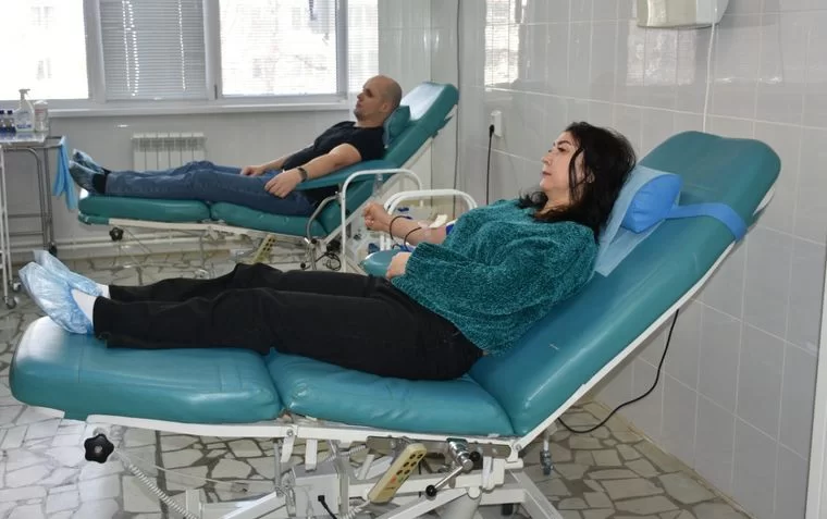 Нижнекамцы сдали 15 литров крови на благотворительной акции