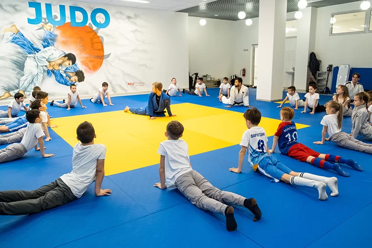 В Казани для юных спортсменов проходят мастер-классы по дзюдо
