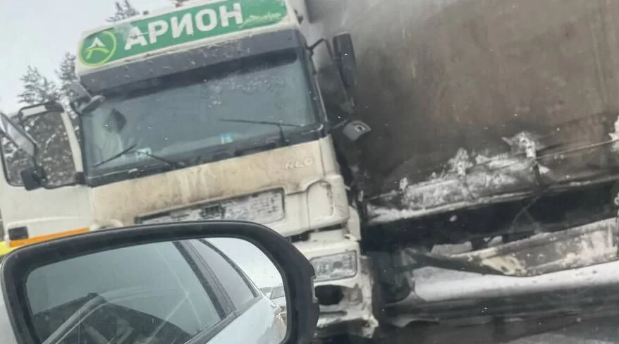 В Татарстане на трассе М-7 из-за ДТП образовалась 5-километровая пробка
