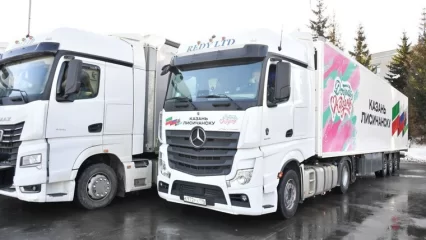 Раис Татарстана принял участие в отправке гуманитарного груза в подшефные города - НТР 24