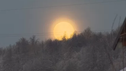 Жители Татарстана в ночь на воскресенье смогут увидеть «Снежную Луну»