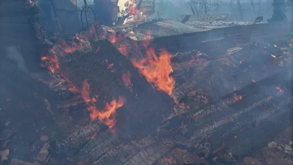 Чаще всего пожары в Нижнекамском районе происходят из-за неосторожного обращения с огнем