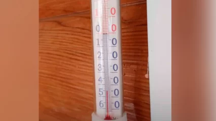 В Татарстане термометры показали до 45 градусов мороза