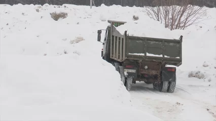 Нижнекамцам показали трёхдневный график уборки снега во дворах