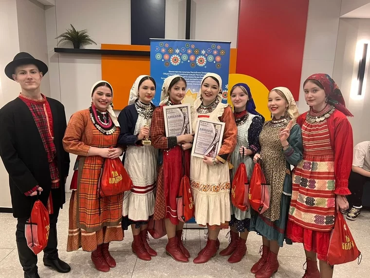 Фольклорный ансамбль из Нижнекамска стал призёром республиканского конкурса