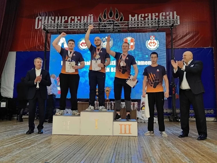 На турнире «Сибирский медведь» нижнекамцы завоевали три медали
