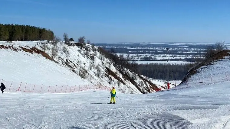 В Татарстане открылась новая горнолыжная трасса