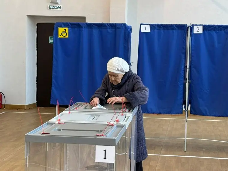 86,63% избирателей Нижнекамска проголосовали за Владимира Путина