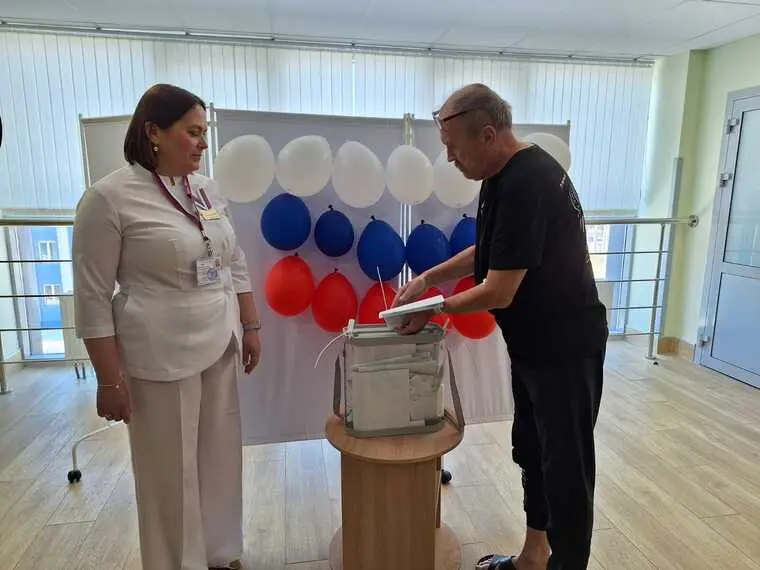 В поликлиниках Нижнекамска организовали избирательные пункты