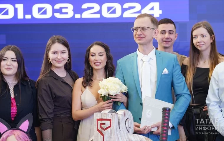 В Казани на «Играх будущего» прошла свадьба