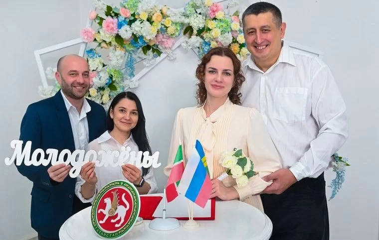 В Нижнекамске 29 февраля поженились шесть пар
