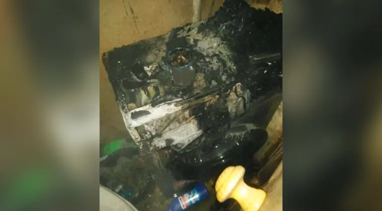 В Нижнекамском районе из-за порыва трубы в ванной сгорела стиральная машинка