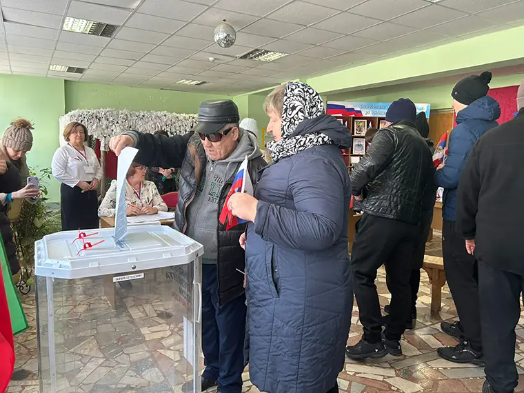 В Нижнекамске явка на выборах президента составила 85,8%