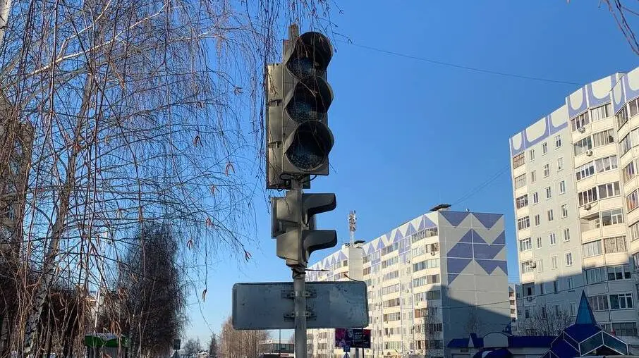 Нижнекамцы сообщили о неработающих светофорах в городе