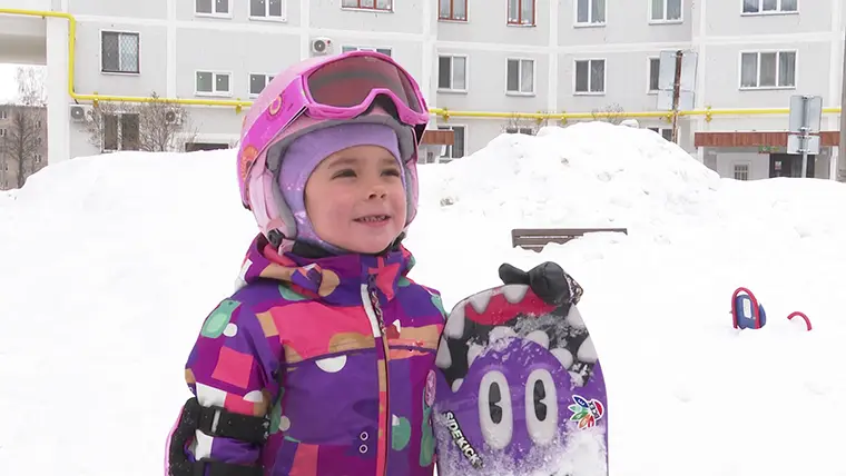 Пятилетняя чемпионка мира по сноуборду из Нижнекамска рассказала о своей мечте